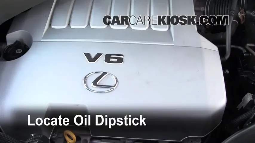2008 Lexus RX350 3.5L V6 Oil Check Oil Level